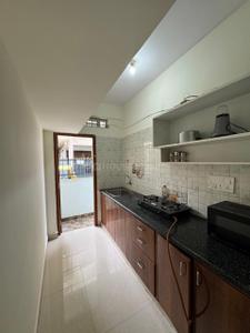 Kitchen Image of 600 Sq.ft 1 BHK Builder Floor for rent in Indira Nagar Bengaluru for Rs. 30000