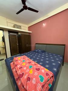 Bedroom Image of 746 Sq.ft 2 BHK Apartment / Flat for rent in Vijay Nagar Indore for Rs. 22000