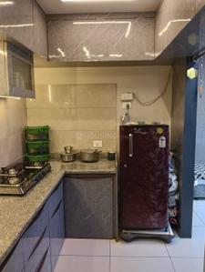 Kitchen Image of 1080 Sq.ft 2 BHK Apartment / Flat for rent in Godrej Vananta, Jagatpur Ahmedabad for Rs. 25000