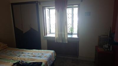 Bedroom Image of 800 Sq.ft 2 BHK Independent House for rent in Paschim Barisha Kolkata for Rs. 10000