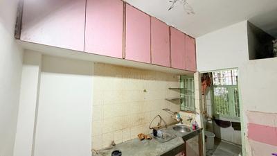 Kitchen Image of 578 Sq.ft 1 BHK Apartment / Flat for rent in Ghatlodiya Ahmedabad for Rs. 15000