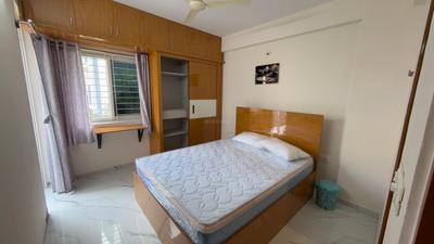 Bedroom Image of 600 Sq.ft 1 BHK Apartment / Flat for rent in Nagavara Bengaluru for Rs. 26500