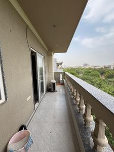 Balcony Image of 700 Sq.ft 1 BHK Builder Floor for rent in Sector 40 Gurgaon for Rs. 37000