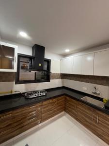 Kitchen Image of 1609 Sq.ft 3 BHK Apartment / Flat for sale in Jahangirabad Surat for Rs. 6500000