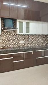 Kitchen Image of 1575 Sq.ft 3 BHK Apartment / Flat for rent in Angel Jupiter, Indirapuram Ghaziabad for Rs. 30000