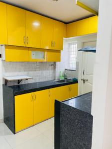 Kitchen Image of 855 Sq.ft 3 BHK Apartment / Flat for sale in Avinash Capital Home 2, Vidhan Sabha Road Raipur for Rs. 4800000