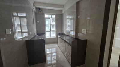 Kitchen Image of 664 Sq.ft 2 BHK Apartment / Flat for rent in Ashapura Ratnadeep, Mulund West Mumbai for Rs. 55000