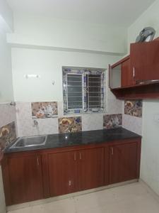 Kitchen Image of 1000 Sq.ft 2 BHK Apartment / Flat for rent in Madhapur Hyderabad for Rs. 27000
