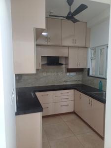 Kitchen Image of 1390 Sq.ft 2.5 BHK Apartment / Flat for rent in Prestige Tranquil, Kokapet Hyderabad for Rs. 58000