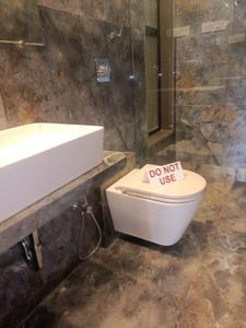 Common Bathroom Image of 1400 Sq.ft 2 BHK Apartment / Flat for sale in Paradise Sai World Empire Phase 1, Bid Navi Mumbai for Rs. 13000000