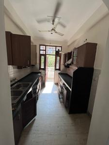Kitchen Image of 2350 Sq.ft 3 BHK Builder Floor for rent in Sector 46 Gurgaon for Rs. 55000