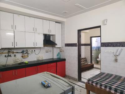 Living Room Image of 650 Sq.ft 1 BHK Builder Floor for rent in Dwarka Mor New Delhi for Rs. 13500