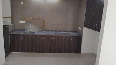 Kitchen Image of 1300 Sq.ft 3 BHK Apartment / Flat for rent in Dev Parijat, Vaishno Devi Circle Ahmedabad for Rs. 21000