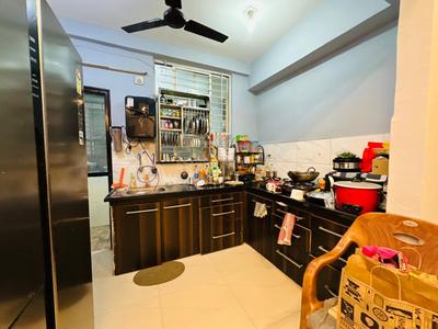 Kitchen Image of 1140 Sq.ft 3 BHK Apartment / Flat for sale in Earthshastra Nariman Point, Mahalakshmi Nagar Indore for Rs. 5000000
