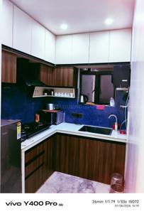 Kitchen Image of 1265 Sq.ft 3 BHK Apartment / Flat for sale in Loharuka Urban Greens Phase II B, Rajarhat Kolkata for Rs. 11200000