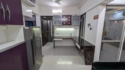 Kitchen Image of 801 Sq.ft 2 BHK Apartment / Flat for rent in Shree Venkatesh Graffiti Elite, Mundhwa Pune for Rs. 41000
