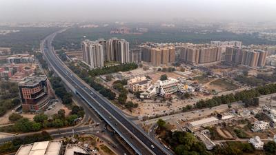 Balcony Image of 1400 Sq.ft 3 BHK Apartment / Flat for sale in Embrace the Wind, Sargasan Gandhinagar for Rs. 12200000