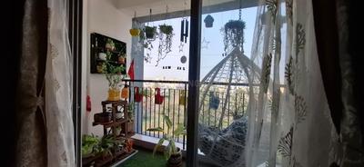 Balcony Image of 1245 Sq.ft 3 BHK Apartment / Flat for sale in The Banyan Tree The Sky Garden, Rajarhat Kolkata for Rs. 9200000