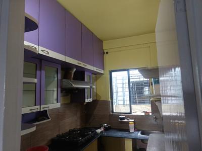 Kitchen Image of 1407 Sq.ft 3 BHK Apartment / Flat for sale in GM Meena Residency, Teghoria Kolkata for Rs. 7800000