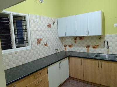 Kitchen Image of 999 Sq.ft 3 BHK Builder Floor for rent in Kodathi Bengaluru for Rs. 30000