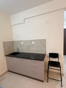 Kitchen Image of 400 Sq.ft 1 RK Apartment / Flat for rent in Sattva Simplicity, RR Nagar Bengaluru for Rs. 25000