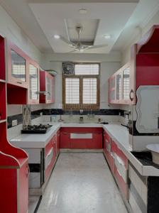 Kitchen Image of 3000 Sq.ft 3 BHK Apartment / Flat for rent in Sagar Apartments, Sector 56 Gurgaon for Rs. 65000