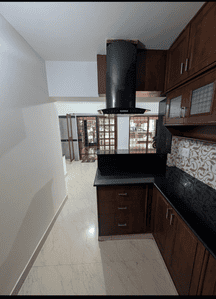 Kitchen Image of 750 Sq.ft 1 BHK Independent House for rent in MS Ramaiah City, JP Nagar Bengaluru for Rs. 25500