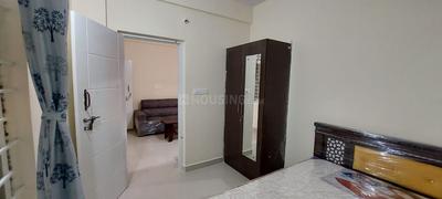 Bedroom Image of 850 Sq.ft 2 BHK Builder Floor for rent in Mahadevapura Bengaluru for Rs. 35000