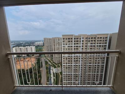 Balcony Image of 1100 Sq.ft 2 BHK Apartment / Flat for rent in Sobha Dream Gardens, Thanisandra Bengaluru for Rs. 36000