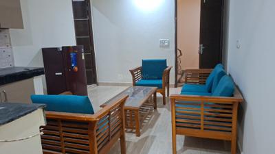 Living Room Image of 750 Sq.ft 2 BHK Apartment / Flat for rent in Chhattarpur New Delhi for Rs. 26000