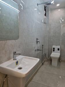 Common Bathroom Image of 810 Sq.ft 3 BHK Apartment / Flat for sale in Dwarka Mor New Delhi for Rs. 5700000