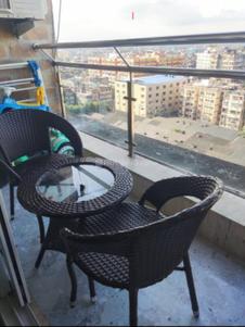 Balcony Image of 1550 Sq.ft 3 BHK Apartment / Flat for sale in Ganges Sky, Shibpur Howrah for Rs. 15400000