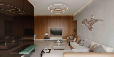 Hall Image of 2034 Sq.ft 3 BHK Apartment / Flat for sale in Swagat Glassglow, Sargasan Gandhinagar for Rs. 9900000