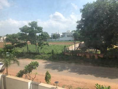 Balcony Image of 1350 Sq.ft 2 BHK Apartment / Flat for rent in Sangath Bliss, Koba Gandhinagar for Rs. 25000
