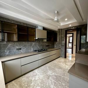 Kitchen Image of 2700 Sq.ft 4 BHK Builder Floor for sale in Hauz Khas New Delhi for Rs. 140000000