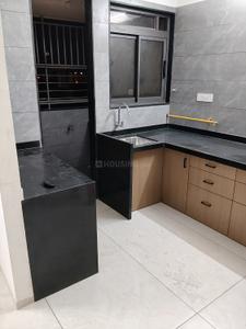 Kitchen Image of 1752 Sq.ft 3 BHK Apartment / Flat for rent in Santvan Lexon, Bhesan Surat for Rs. 26000