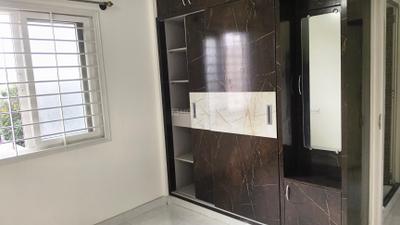 Bedroom Image of 1000 Sq.ft 2 BHK Builder Floor for rent in HSR Layout Bengaluru for Rs. 38000