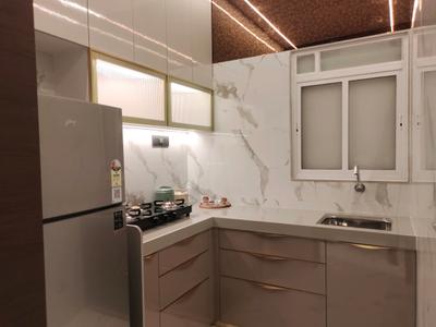Kitchen Image of 450 Sq.ft 1 BHK Apartment / Flat for sale in Emerald Dotom Isle, Kandivali West Mumbai for Rs. 9200000