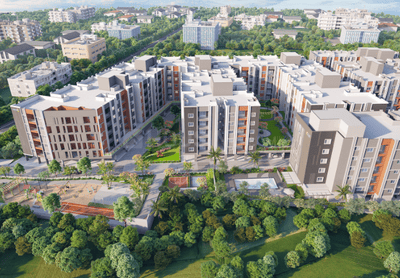 Image of 1359 Sq.ft 3 BHK Apartment / Flat for sale in Vanagaram, Chennai for Rs. 11600000