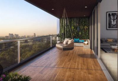 Balcony Image of 1822 Sq.ft 3 BHK Apartment / Flat for sale in Adi Elementis, Ravet Pune for Rs. 14913232