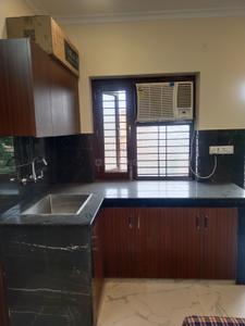Kitchen Image of 450 Sq.ft 1 RK Builder Floor for rent in Sarita Vihar New Delhi for Rs. 22000