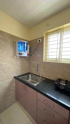 Kitchen Image of 500 Sq.ft 1 BHK Apartment / Flat for rent in S.G. Palya Bengaluru for Rs. 25998