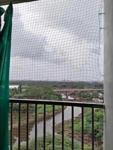 Balcony Image of 1225 Sq.ft 2 BHK Apartment / Flat for rent in Darshanam Central Park, Sayajiganj Vadodara for Rs. 17000