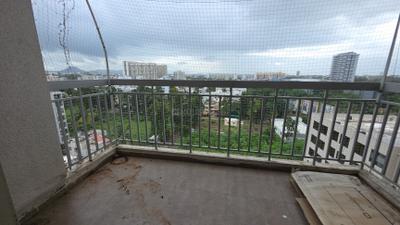 Balcony Image of 1065 Sq.ft 2 BHK Apartment / Flat for rent in Shreeji Sky Greens, Parijat Nagar Nashik for Rs. 19000
