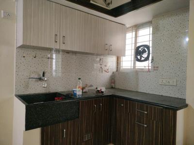 Kitchen Image of 600 Sq.ft 1 BHK Apartment / Flat for rent in Munnekollal Bengaluru for Rs. 23000