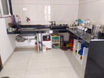 Kitchen Image of 1150 Sq.ft 2 BHK Apartment / Flat for rent in Shri 4 Taljai Hills, Dhankawadi Pune for Rs. 27000