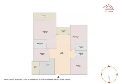 Image of 2135 Sq.ft 4 BHK Apartment / Flat for sale in Sarang By Sumadhura Phase 1 by Sumadhura Infracon Pvt Ltd, Kannamangala - Whitefield Hoskote Road, Bengaluru for Rs. 27700000