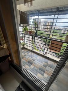 Balcony Image of 650 Sq.ft 1 BHK Apartment / Flat for sale in Dream Orchid, Ulwe Navi Mumbai for Rs. 8000000
