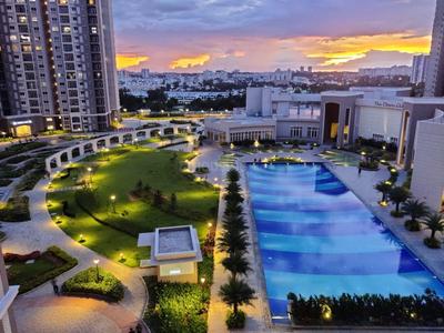 Balcony Image of 1374 Sq.ft 2.5 BHK Apartment / Flat for sale in Prestige Song of the South, Begur Bengaluru for Rs. 29000000