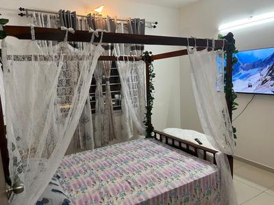 Bedroom Image of 1300 Sq.ft 3 BHK Apartment / Flat for rent in Provident Adora De Goa, Sancoale Goa for Rs. 65000